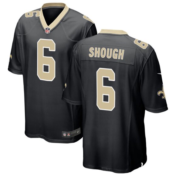 Mens Youths Kids Womens Tyler Shough Stitched Black Jersey